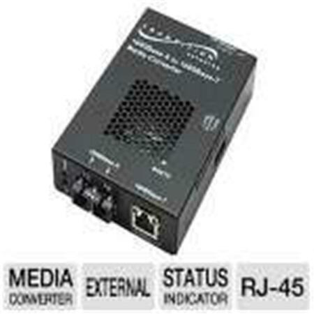 TRANSITION NETWORKS SGETF1040-110-NA Stand Alone Media Converter 1000Base T Rj 45 Sfp Mini GBic External YYI1-K28217